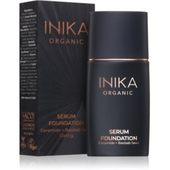 INIKA Organic Serum Foundation machiaj de îngrijire pentru un ten frumos